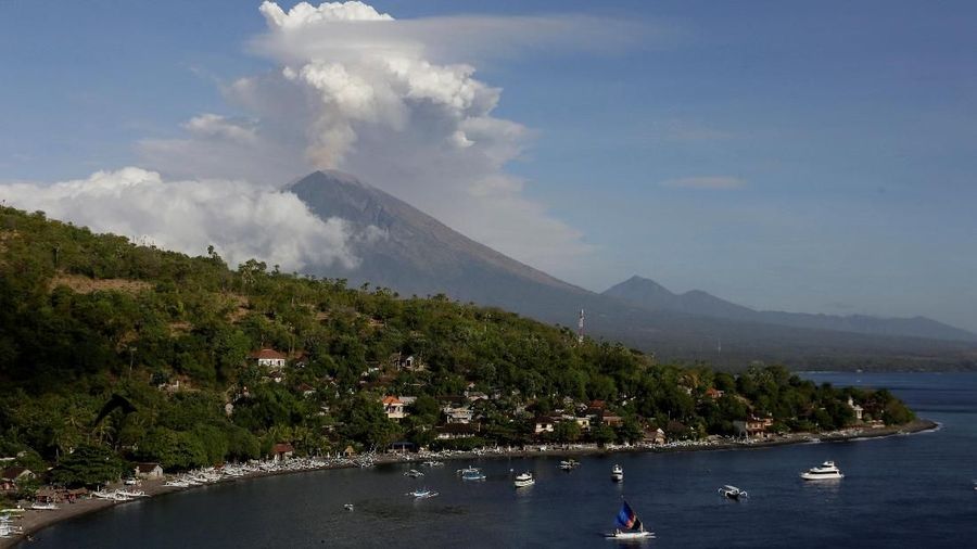 Erupsi itu terekam di seismogram dengan amplitudo maksimum 25 mm dan durasi ± 2 menit 32 detik.