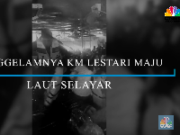 Detik-detik Tenggelamnya Kapal KM Lestari Maju di Selayar