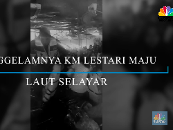 Detik-detik Tenggelamnya Kapal KM Lestari Maju di Selayar