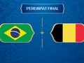 LIVE: Brasil vs Belgia di Perempat Final Piala Dunia 2018