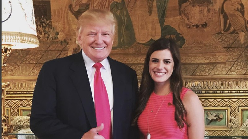 Madeleine Westerhout ditarik sebagai asisten khusus dan asisten eksekutif untuk Presiden Donald Trump dengan gaji tahunan US$130.000 (Rp 1,8 miliar)