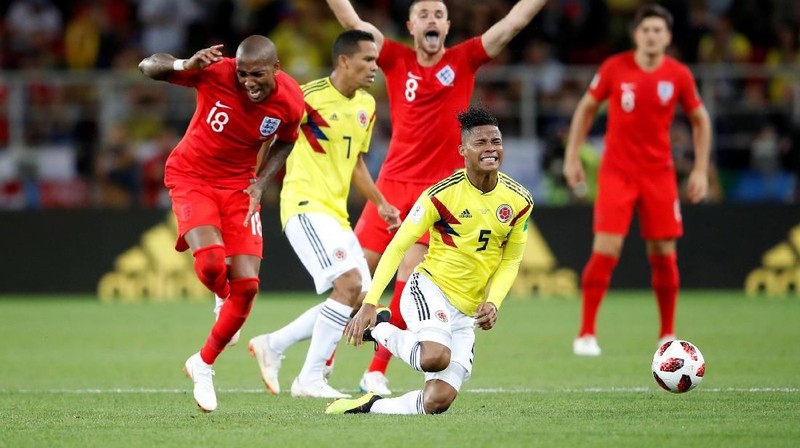 Skor 4-3 di babak adu penalti meloloskan Inggris ke babak perempat final yang akan menghadapi Swedia.