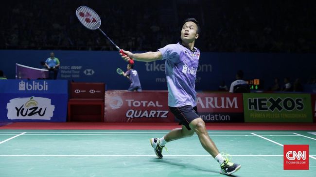 Anthony Ginting Usung Misi Balas Dendam di China Terbuka 2018