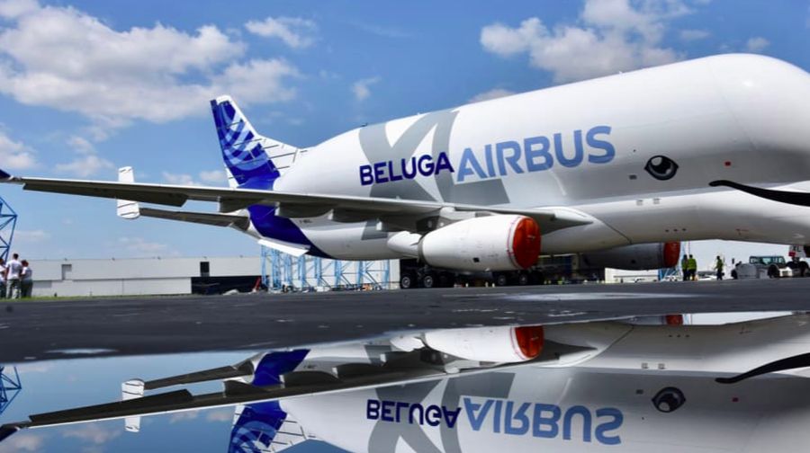 Airbus memperkenalkan livery terbaru bagi BelugaXL.