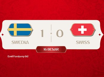 Video : Menang Tipis, Swedia Pulangkan Swiss