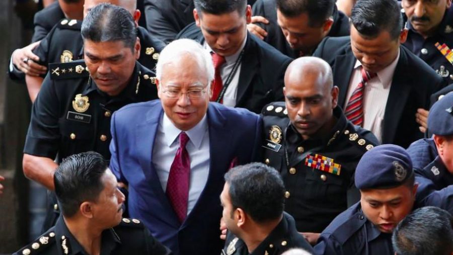 Najib Razak di Persidangan