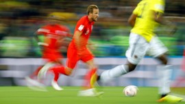 FOTO: Timnas Inggris ke Perempat Final Usai Drama Adu Penalti