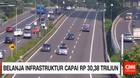 Belanja Infrastruktur Capai Rp 30,38 Triliun