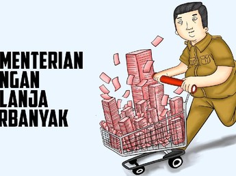 Daftar 10 Kementerian dengan Anggaran Terbesar di 2019