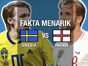 VIDEO: Fakta Menarik Jelang Swedia vs Inggris