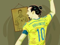 Striker AC Milan Zlatan Ibrahimovic Positif Covid-19