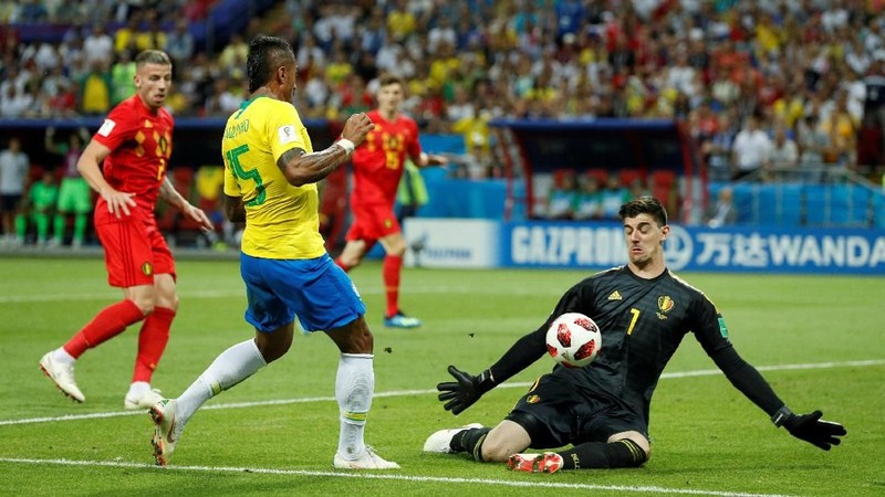 Kesempatan Brasil untuk melaju ke babak semifinal Piala Dunia 2018 pupus.