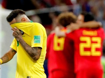 Duka Brasil dan Suka Cita Belgia di Drama Piala Dunia 2018