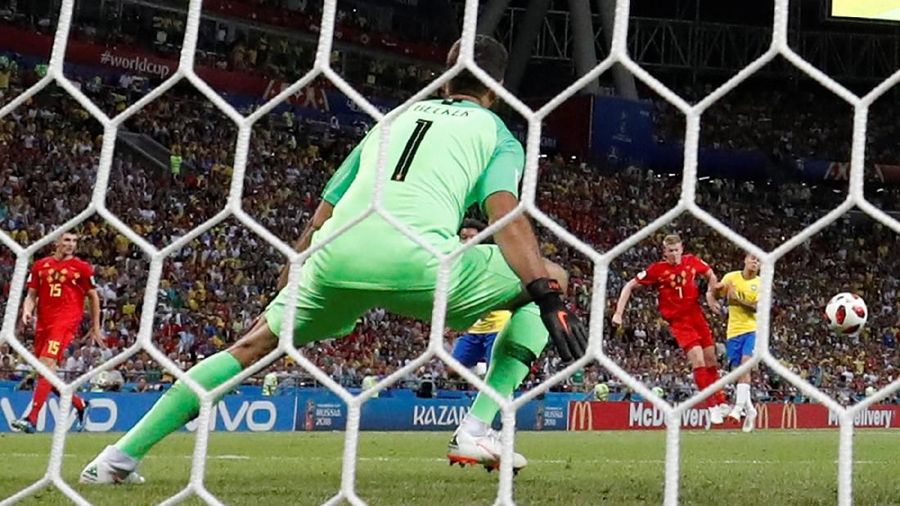 Kesempatan Brasil untuk melaju ke babak semifinal Piala Dunia 2018 pupus.