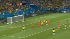VIDEO: Menang 2-1, Belgia Pulangkan Brasil dari Piala Dunia