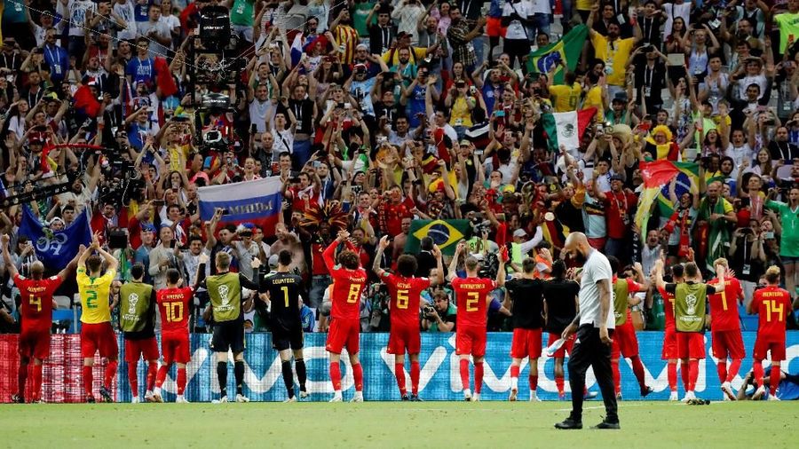 Kesempatan Brasil untuk melaju ke babak semifinal Piala Dunia 2018 pupus.