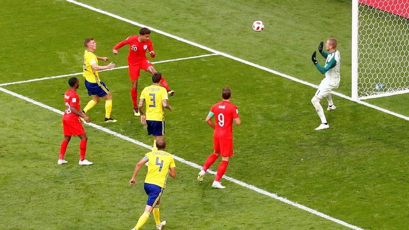 Inggris lolos ke semi Final Piala Dunia untuk petama kalinya sejak 1990.