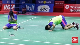 FOTO: Tontowi/Liliyana dan Kevin/Marcus Juara Indonesia Open