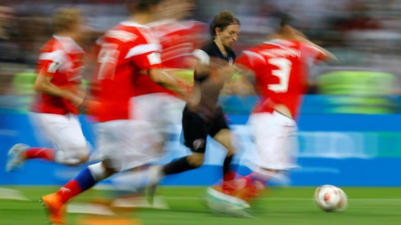 Kroasia melaju ke semifinal Piala Dunia 2018 usai menumbangkan Rusia.