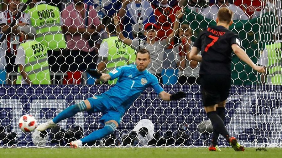 Kroasia melaju ke semifinal Piala Dunia 2018 usai menumbangkan Rusia.