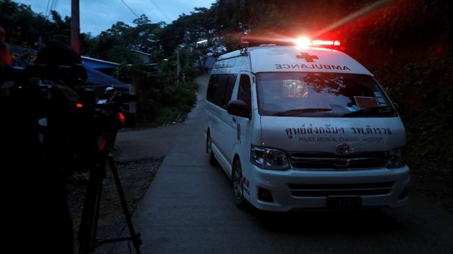 Saksi: Remaja Kelima Diselamatkan dari Gua Thailand