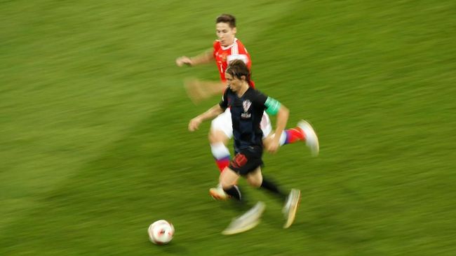 Luka Modric, Pelari Terjauh di Piala Dunia 2018
