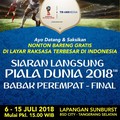 Yuk, Nobar Piala Dunia Sambil Nonton Gratis Konser Ari Lasso!
