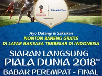 Yuk, Nobar Piala Dunia Sambil Nonton Gratis Konser Ari Lasso!