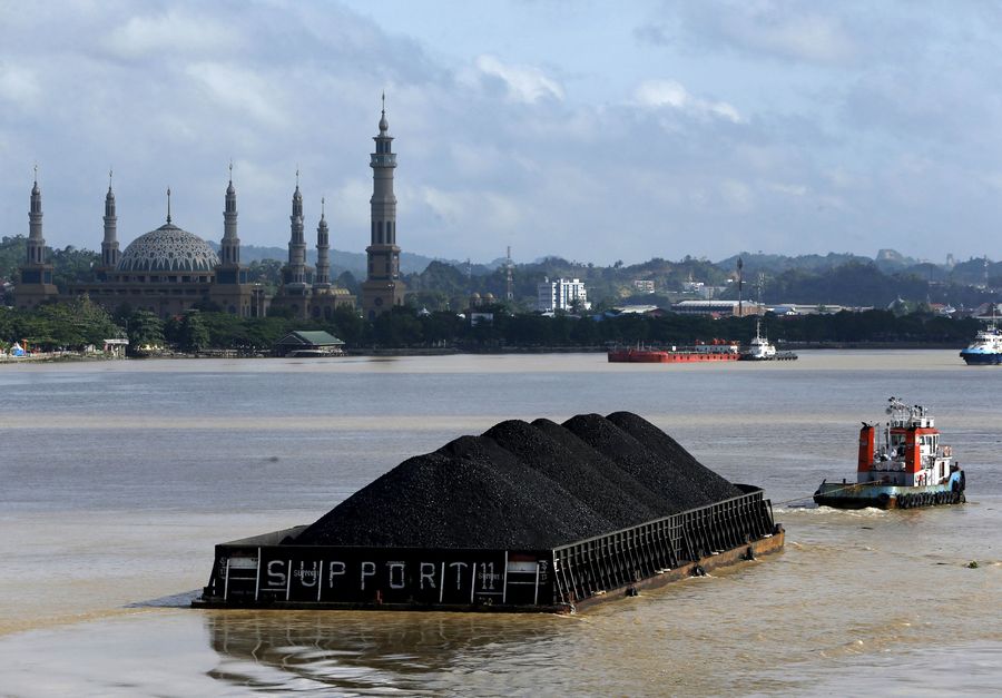 tongkang batubara sungai mahakam