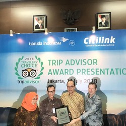 Lagi, Garuda Masuk Jajaran Maskapai Terbaik dari TripAdvisor
