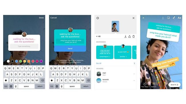 Instagram Perjelas Cara Pakai Stiker Interaktif 'Question'