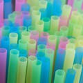 FILE PHOTO: Drinking straws protrude from a glass in a illustration picture in Loughborough, Britain April 19, 2018.  REUTERS/Darren Staples/File Photo