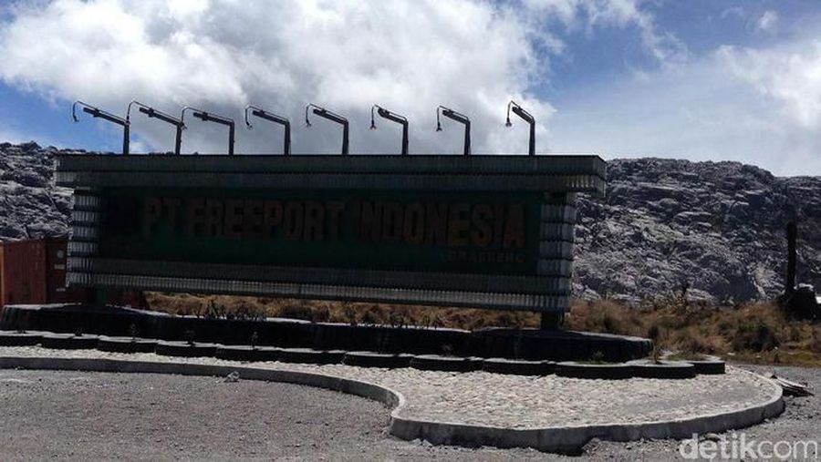 Tambang Grasberg menyimpan 23,2 juta ounce cadangan emas per 31 Desember 2017.