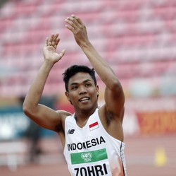 Harumkan Indonesia, Zohri Si Juara Dunia Diganjar 1 Kg Emas