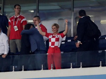 Presiden Cantik Kroasia Kolinda Grabar Curi Perhatian Publik