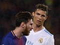 Abaikan Messi, Ronaldo Sebut Salah Jadi Pesaing Ballon d'Or