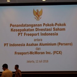 Kesepakatan Diteken, Nilai Akuisisi Freeport Rp 53 T