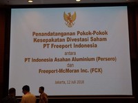Kesepakatan Diteken, Nilai Akuisisi Freeport Rp 53 T