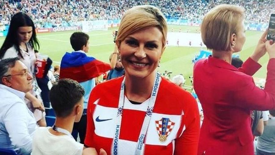 Kolinda tetap melajutkan tugas penting saat timnas Kroasia melawan Inggris.