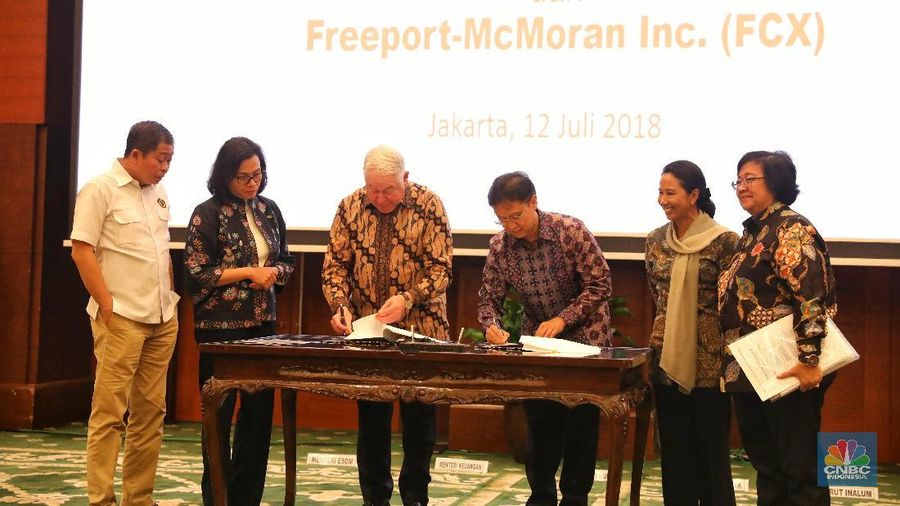 HoA yang diteken pekan lalu masih perjanjian awal, RI dan Freeport perlu teken 3 perjanjian lagi agar bisa kuasai 51% saham PT Freeport Indonesia.