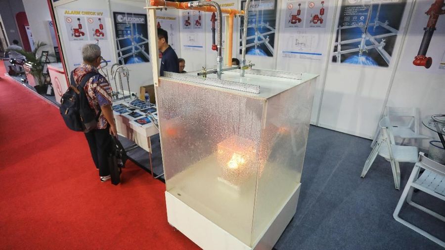 Pameran tentang berbagai barang dan aksesoris untuk bangunan ini berlangsung hingga 13 Juli 2018.
