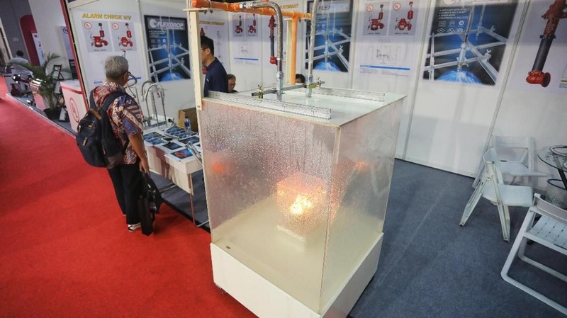 Pameran tentang berbagai barang dan aksesoris untuk bangunan ini berlangsung hingga 13 Juli 2018.
