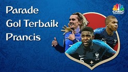 VIDEO: Parade Gol Terbaik Prancis di Piala Dunia 2018