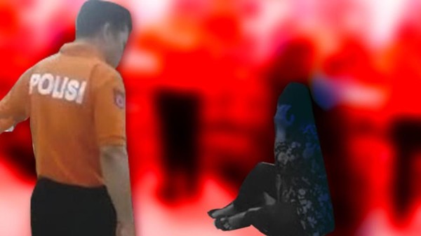 Polisi Tendang Ibu-ibu Polisi Tendang Ibu-ibu