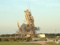 VIDEO: Menara Peluncur Roket di Cape Canaveral Dihancurkan