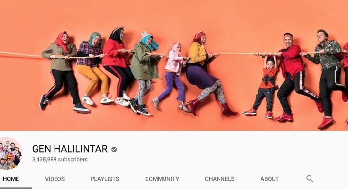  Gen Halilintar dan Channel Keluarga Youtube No 1 Dunia