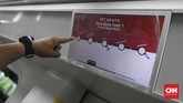 LRT Kelapa Gading-Velodrome nantinya akan memiliki enam stasiun pemberhentian. (CNN Indonesia/ Hesti Rika)