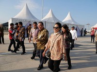 Menteri Rini Pimpin Ekspedisi Tol Trans Jawa