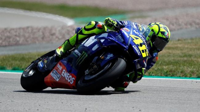 Rossi Diklaim Tak Bisa Kalahkan Marquez di MotoGP Ceko