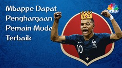 Mbappe Pemain Muda Terbaik Piala Dunia 2018